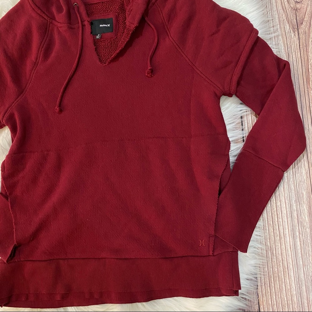 🍄3 for$25 Hurley | Distressed Oversize Sweatshirt - Picture 2 of 3